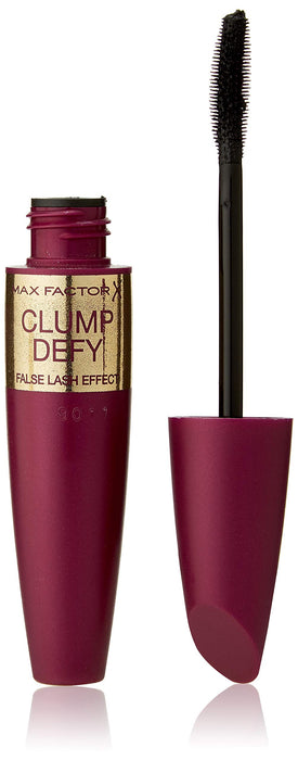 Max Factor Clump Defy Volumising tusz do rzęs w kolorze czarnym – długotrwały tusz do rzęs dla perfekcyjnego kręcenia bez grudek, 1 x 13 ml