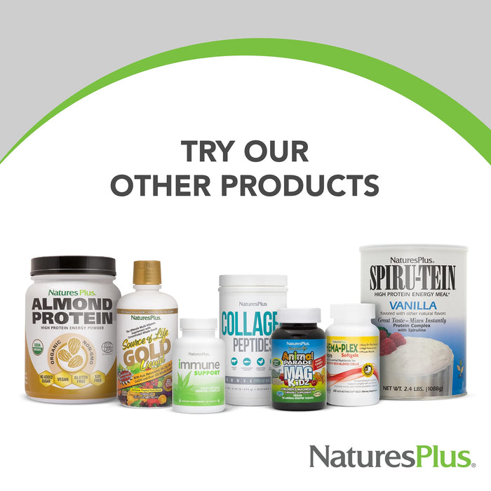 Natures Plus Witamina C 1000 mg w/Rose Hips (z dzikiej róży) 180 tabletek