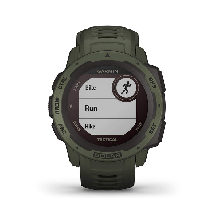 Garmin Instinct Solar Tactical taktyczny zegarek GPS z baterią słoneczną, mchowy