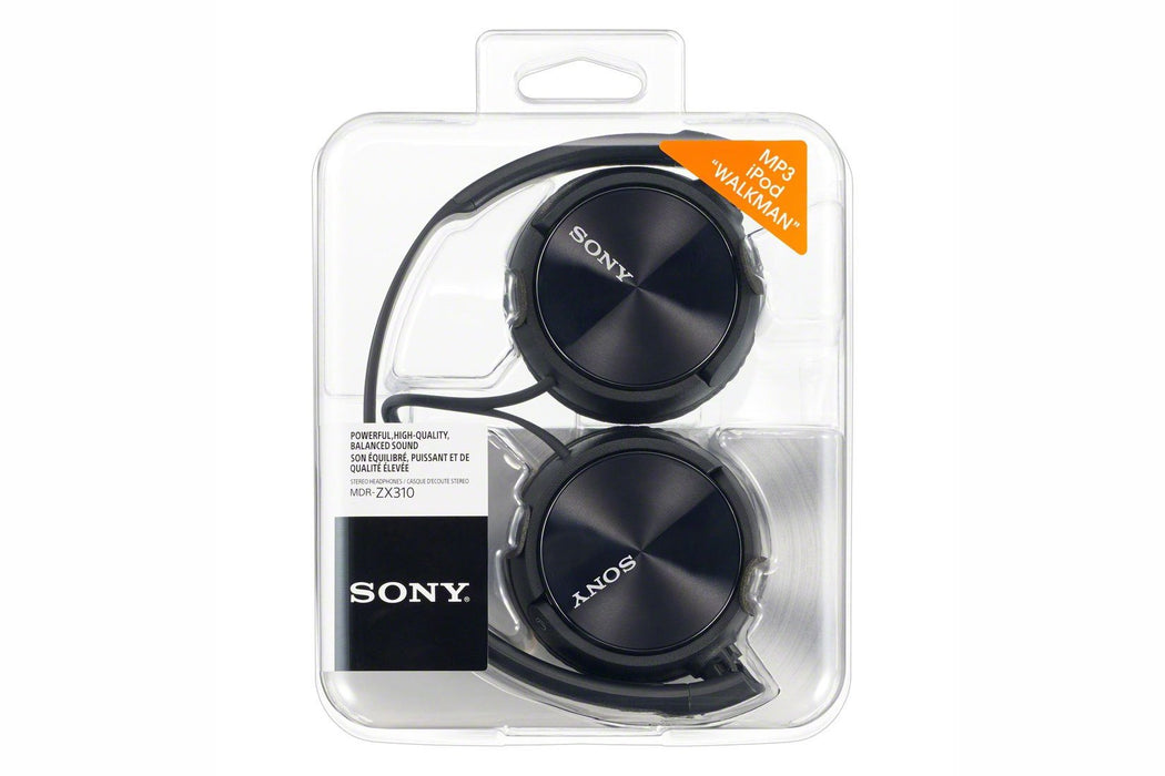 Słuchawki Lifestyle Sony MDR-ZX310W, czarne