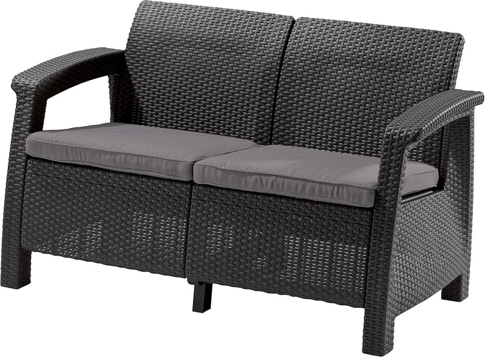 Allibert Corfu II Love Seat - sofa ogrodowa