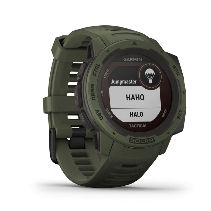 Garmin Instinct Solar Tactical taktyczny zegarek GPS z baterią słoneczną, mchowy