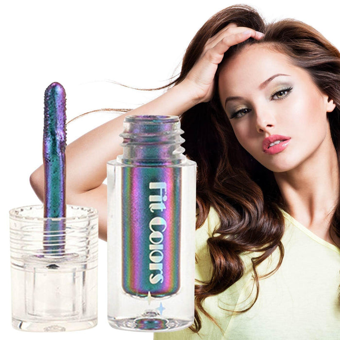 Płyn do powiek Chamäleon – cienie do powiek | błyszczący jasny płynny cień do powiek, wodoodporny, pigmentowany płynny cień do powiek, długotrwały makijaż oczu Dimweca