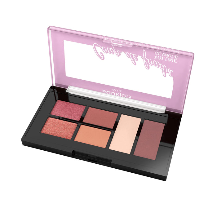 Bourjois Volume Glamour - paleta cieni do powiek 003 Cute Look, 8.4g