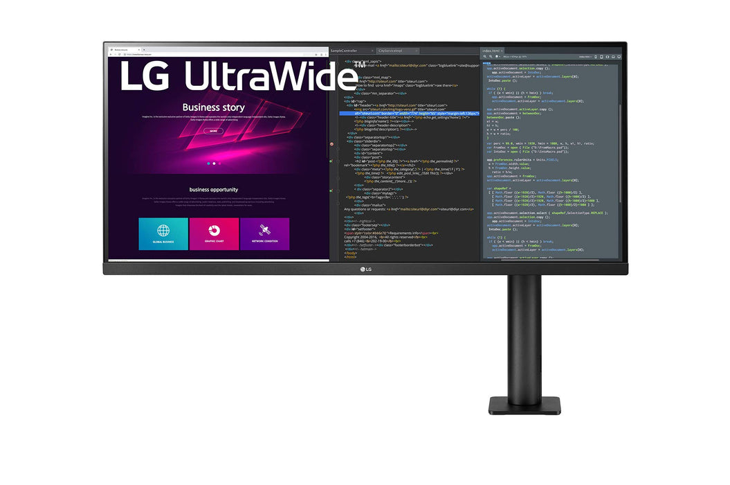 Lg Ergo 34WN780-BAEU 34", Monitor, Czarny
