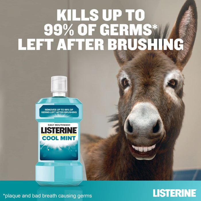 LISTERINE® Mouthwash/płyn do ust Cool Mint 250 ml/antybakteryjny/płyn do płukania ust