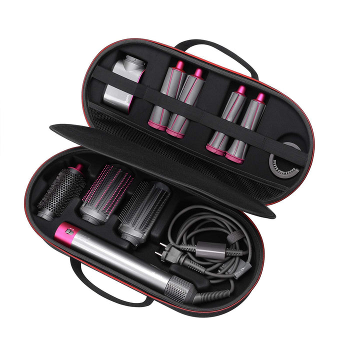RLSOCO Twarde etui do Dyson Airwrap Complete Styler-Fits na 4 szt. krótkich beczek i 2 szt. długich beczek (tylko etui, nie jest dołączony)
