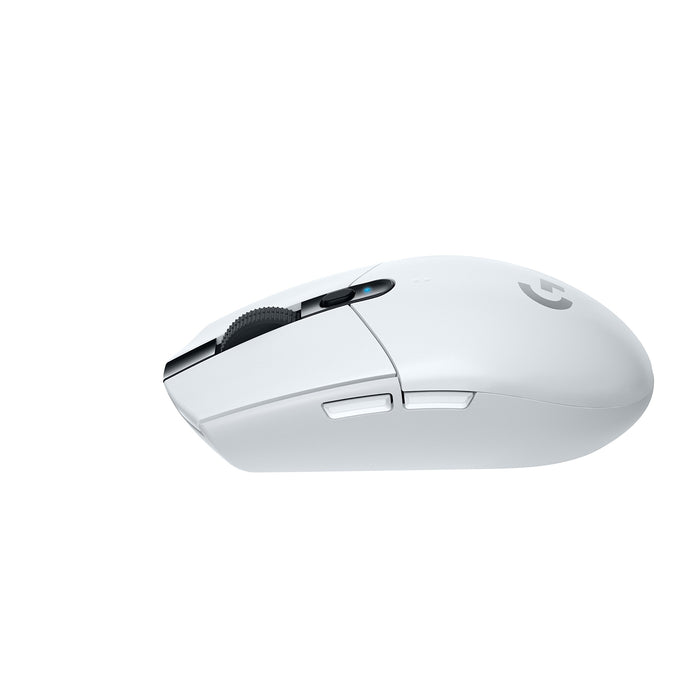 Logitech G305 Lightspeed Wireless Gaming Mouse, Technologia Łączności Bezprzewodowej Lightspeed Nowej Generacji Teraz Dostępna Dla Wszystkich Graczy, Pc/Mac/Chromebook - Biały ,910-005291