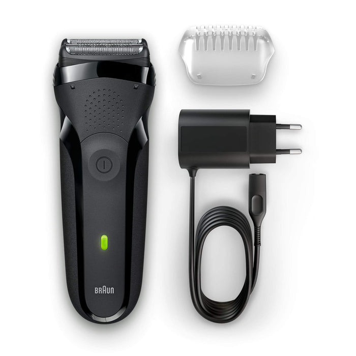 Braun Series 3 300s Golarka Elektryczna, Czarny, 2-Biegunowa, 260 G