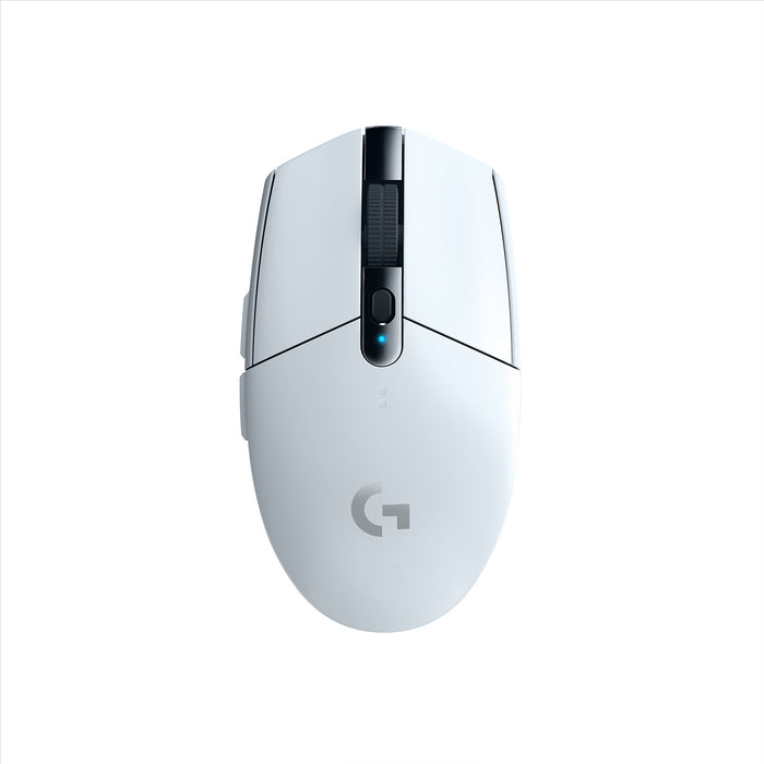 Logitech G305 Lightspeed Wireless Gaming Mouse, Technologia Łączności Bezprzewodowej Lightspeed Nowej Generacji Teraz Dostępna Dla Wszystkich Graczy, Pc/Mac/Chromebook - Biały ,910-005291