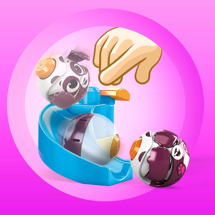 Mega, Mega Bloks Klocki A Kuku Zjeżdżalnia + Panda GKX68