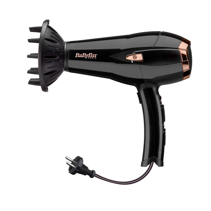 Babyliss Cordkeeper Suszarka Do Włosów, Czarny/Złoty, 2000W