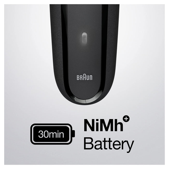 Braun Series 3 300s Golarka Elektryczna, Czarny, 2-Biegunowa, 260 G