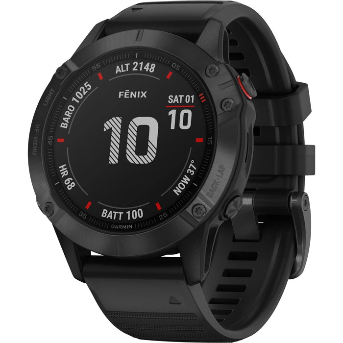 Garmin Fenix 6 Pro multisportowy zegarek GPS, czarny