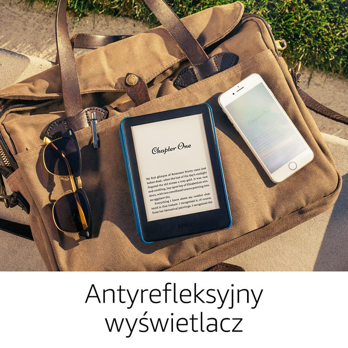 Kindle | Z podświetlonym ekranem | czarny | bez reklam