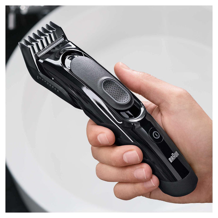 Braun HC 5090 Maszynka do Strzyżenia Włosów, Srebrny/Czarny
