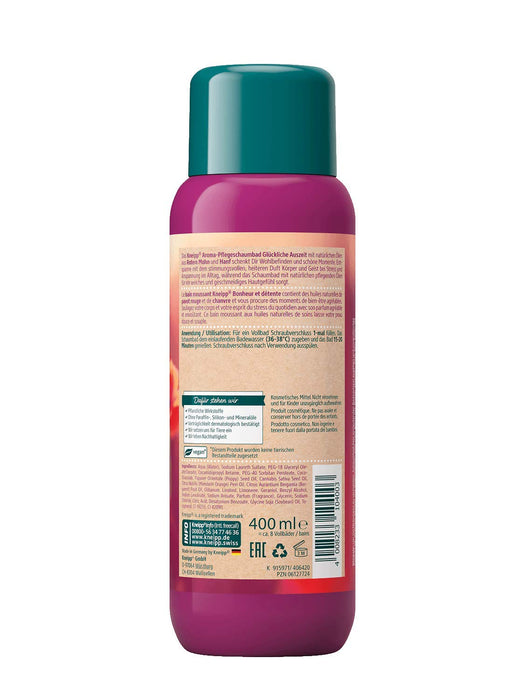 Kneipp Aromatyczna pianka pielęgnacyjna Glückliche Auszeit (1 x 400 ml)