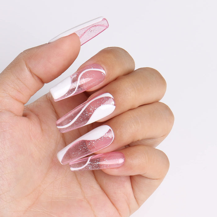 AIMEILI Lakier żelowy UV LED odklejany żel lakier do paznokci różowy żel Nail Polish - Pink Nude (065) 10 ml