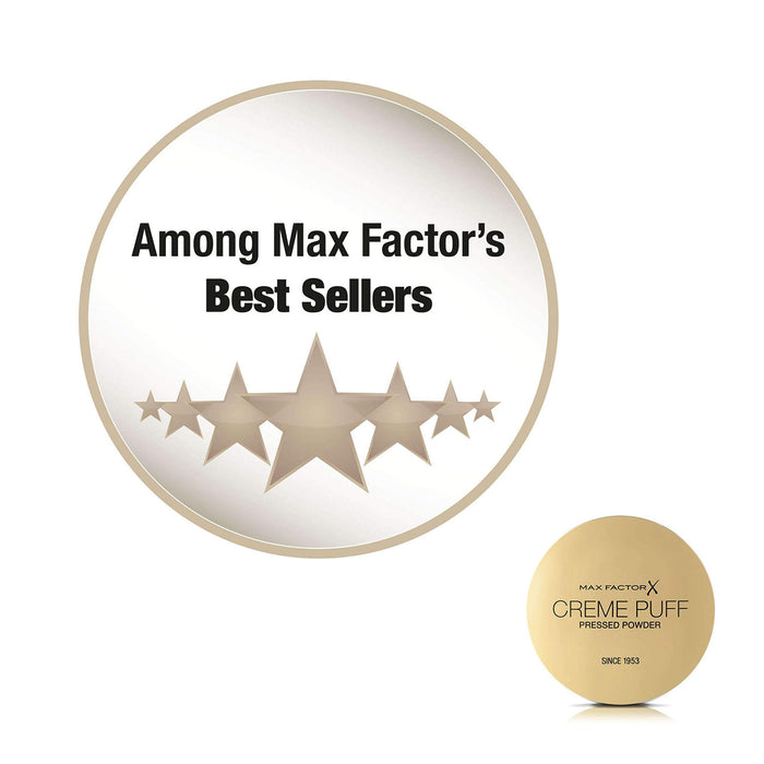 Max Factor Cream Puff Puder kompaktowy prasowany, 21 g, 05 przezroczysty