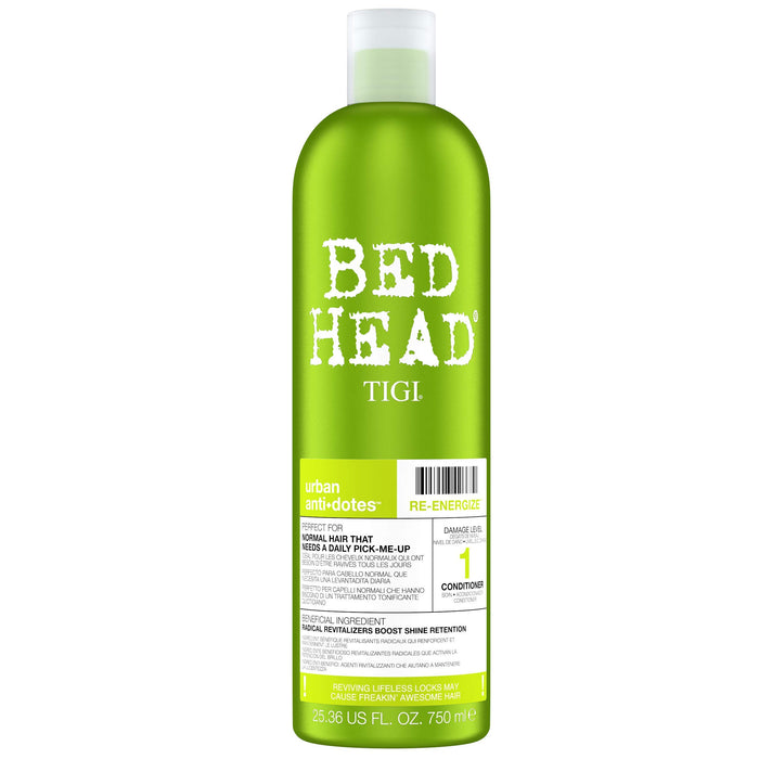 Tigi Bed Head Urban Antidotes Re-Energise, Odżywka do Włosów Normalnych, do Codziennego Stosowania, 750 ml
