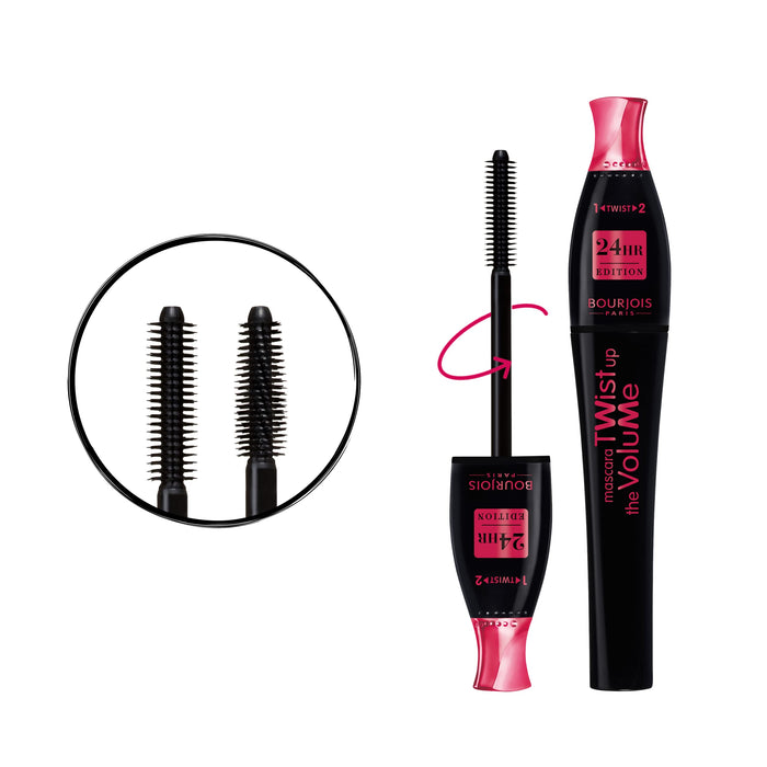 Bourjois Twist Up The Volume 24h tusz do rzęs zwiększający objętość nr 23 - Black