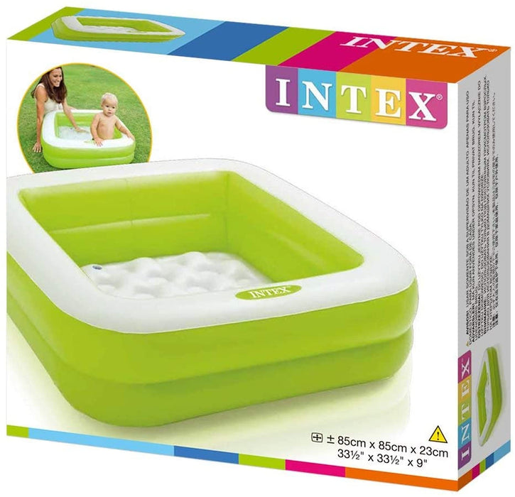 Intex Baby Pool Play Basen Ogrodowy, Wielokolorowy, 85 x 85 x 23 cm