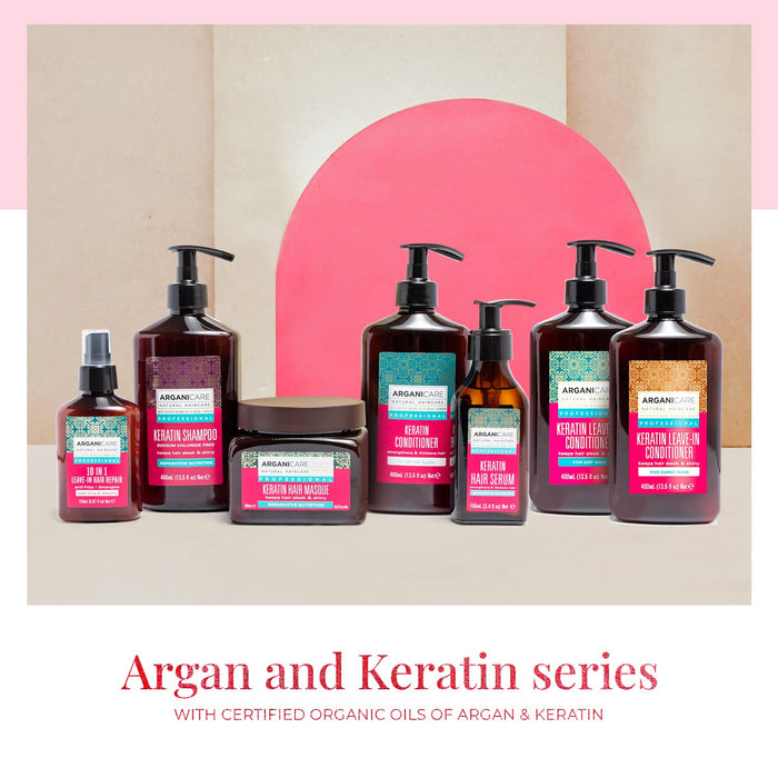 Arganicare regenerujący i odżywczy szampon - Wszystkie rodzaje włosów - 400ml.