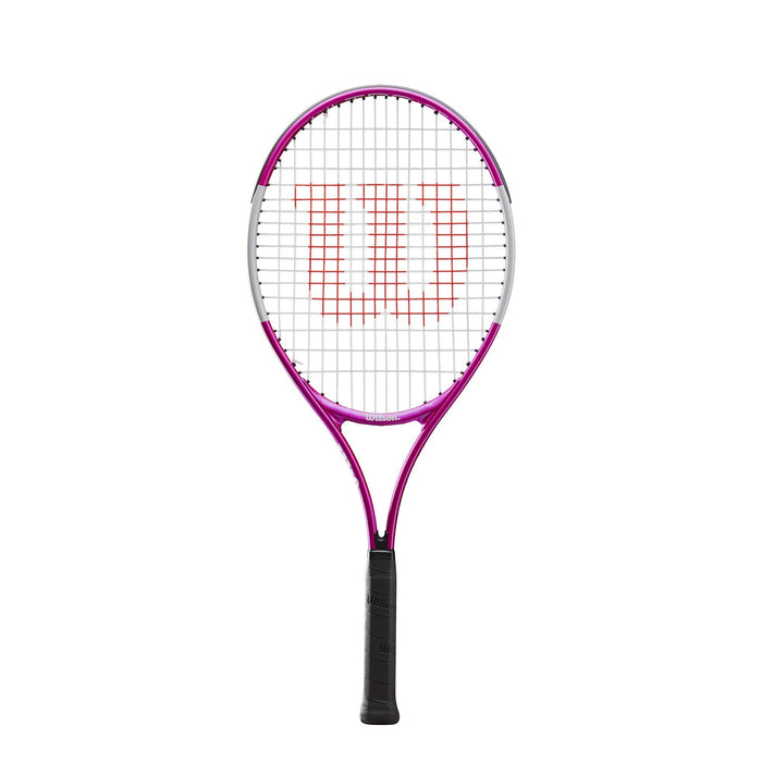 Wilson Ultra Pink 21 rakieta tenisowa dla dzieci w wieku 5-6 lat, stop AirLite, kolor różowy/biały