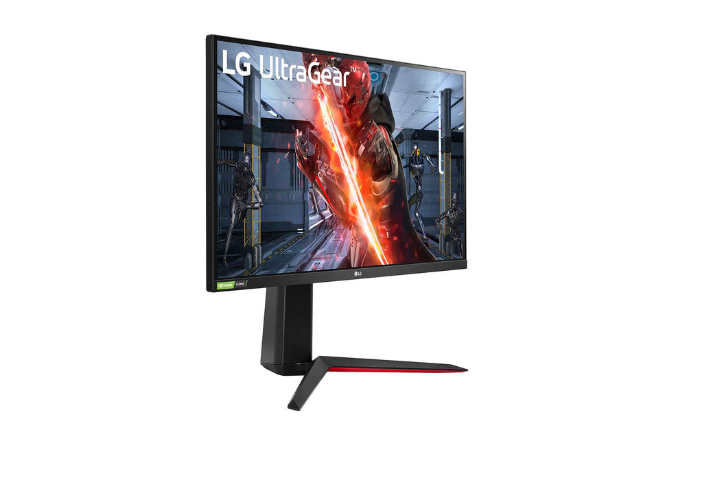 LG 27GN850-B monitor gamingowy 68,50 cm (27") Nano IPS 1ms 144hz Ultragear (HDR, Display Port, HDMI, regulacja wysokości, kompatybilny z G-Sync), czarny