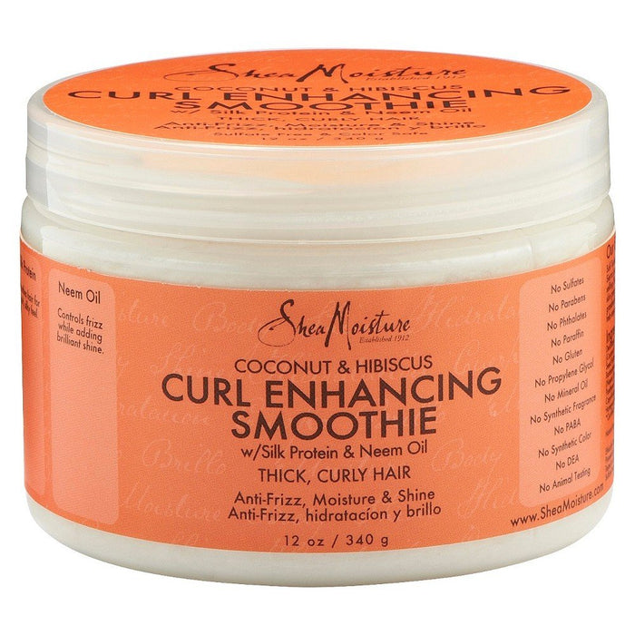 Shea Moisture Coconut & Hibiscus Curl Enhancing Smoothie Thick / Curly Hair 340 g