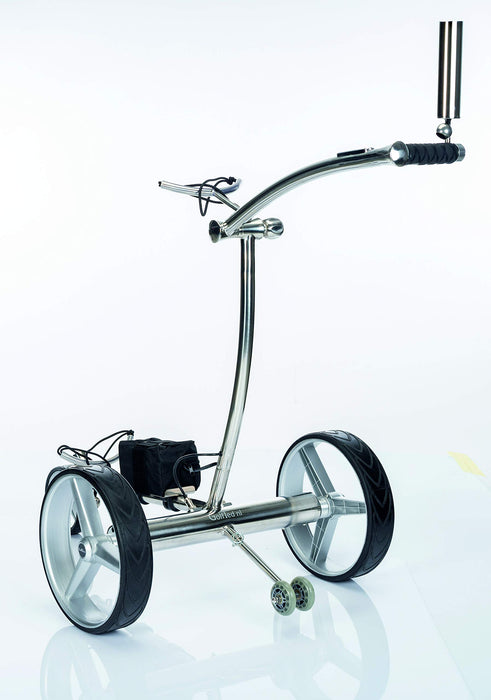 DARMOWY PARASOL o wartości 39,95 € do każdego zamówienia wózka golfowego | Okres 16.02/28.02.23 (ograniczona ilość!) | GT-R elektryczny wózek golfowy, stal nierdzewna, pilot zdalnego sterowania
