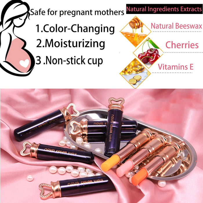 KTouler Magic Lip Tint Stain Gloss Balm Long Lasting Waterproof Moisturizer Crystal Jelly Lipstick Set dla kobiet