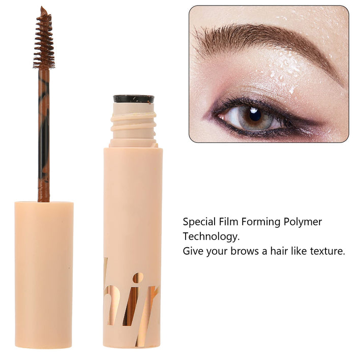 Żel do brwi, Zabarwiony żel do brwi Wolny od okrucieństwa Długotrwały czarujący dla naturalnego wyglądu brwi