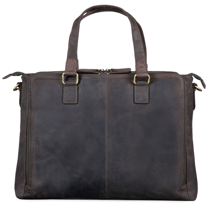 STILORD 'Claire' torba biznesowa damska skórzana torba na laptopa 15 cali DIN A4 torba na ramiê i torebka biurowa