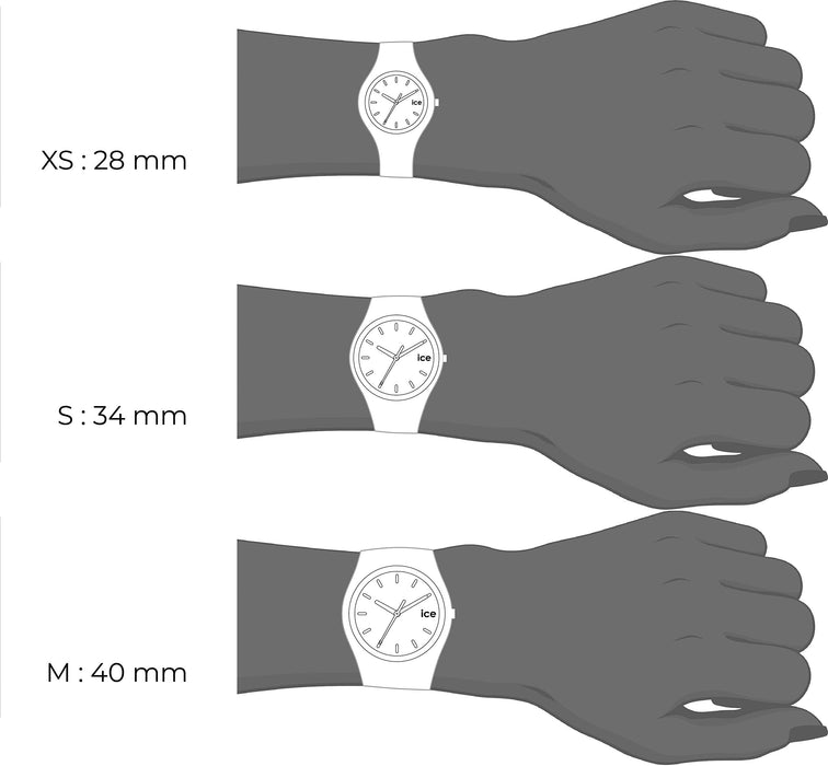 ICE-WATCH damski analogowy zegarek kwarcowy z paskiem silikonowym 16983