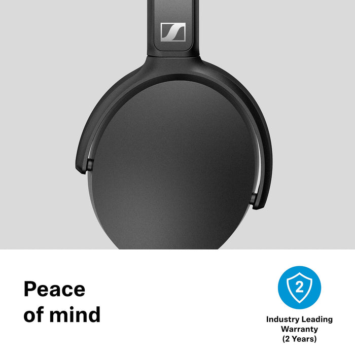 Sennheiser 508384 Bezprzewodowe Słuchawki Nauszne, Czarny