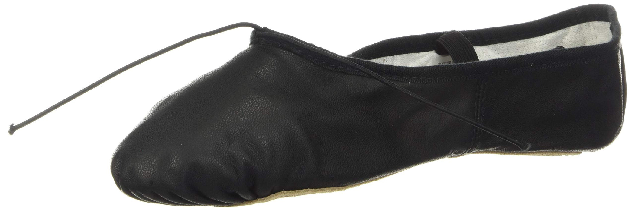 Bloch kobiety S0205L Bloch Dance damskie Dansoft pełna podeszwa skórzane kapcie baletowe/buty, Czarny - 36.5 EU