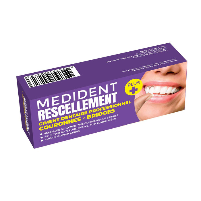 MEDIDENT RESEALING PLUS © CEMENT do uszczelniania koron i mostków – wzmocniona przyczepność