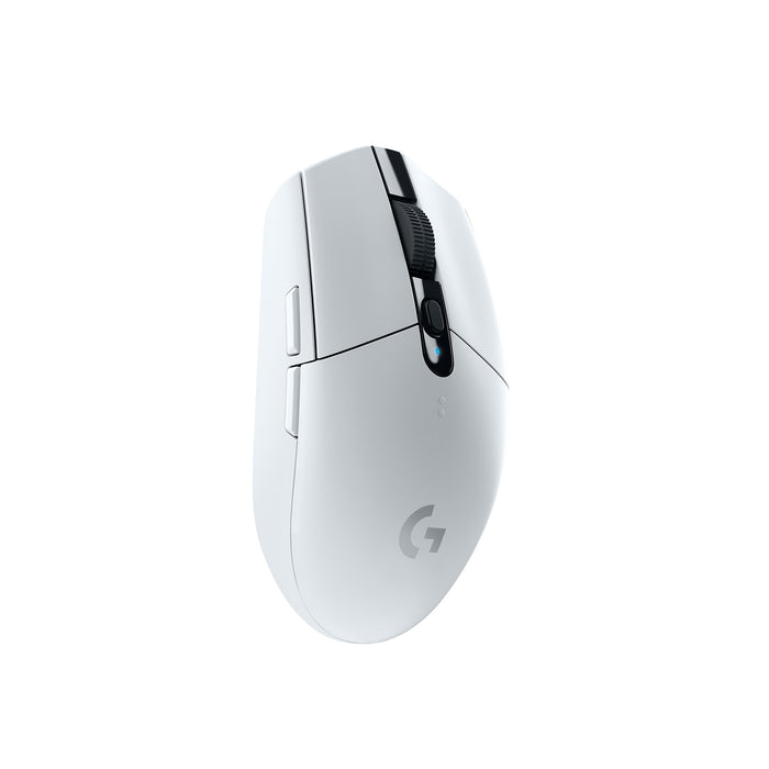 Logitech G305 Lightspeed Wireless Gaming Mouse, Technologia Łączności Bezprzewodowej Lightspeed Nowej Generacji Teraz Dostępna Dla Wszystkich Graczy, Pc/Mac/Chromebook - Biały ,910-005291