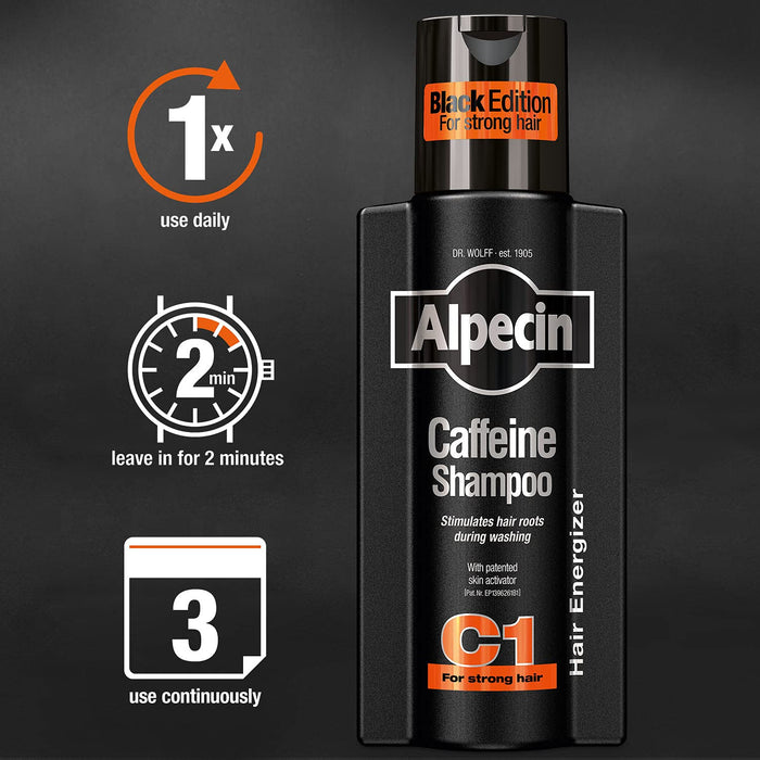 Alpecin Szampon kofeinowy C1 Black Edition
