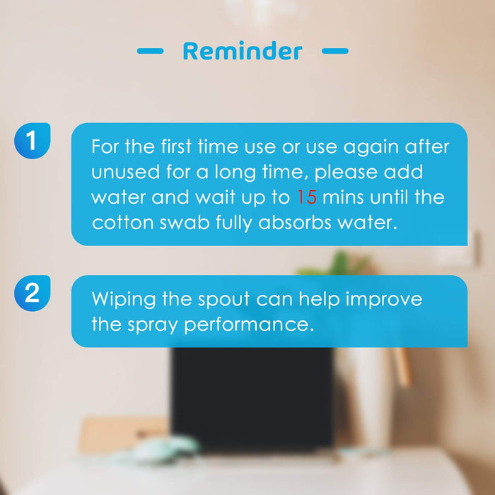 Meross Alexa Bezprzewodowy Nawilżacz, Inteligentny Ultradźwiękowy Nawilżacz USB, 8H Czas Pracy, Regulowany Kolor, dla Domu, Biura i Samochodu, 320ML Kompatybilny z Alexa, Google Assistant