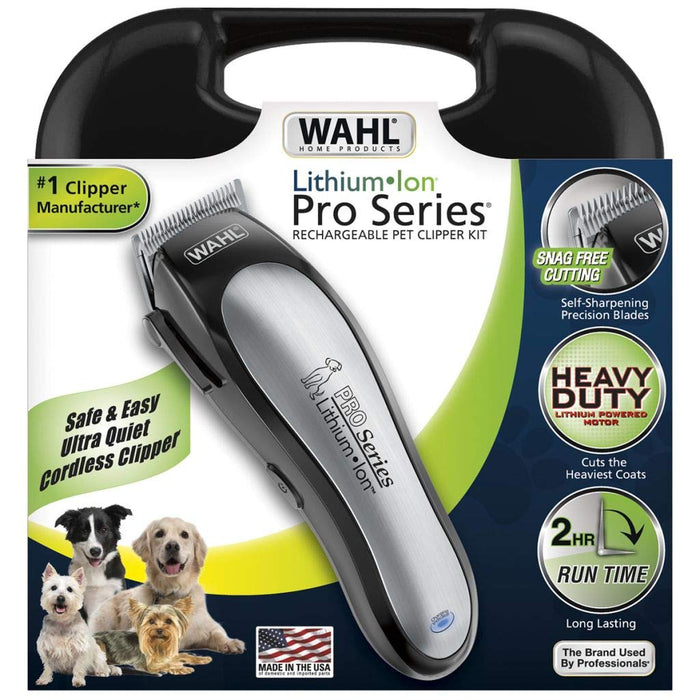 Wahl Lithium Ion Bezprzewodowa maszynka do strzyżenia zwierząt 09766-016 - EU pin