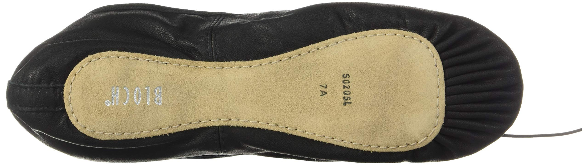 Bloch kobiety S0205L Bloch Dance damskie Dansoft pełna podeszwa skórzane kapcie baletowe/buty, Czarny - 36.5 EU