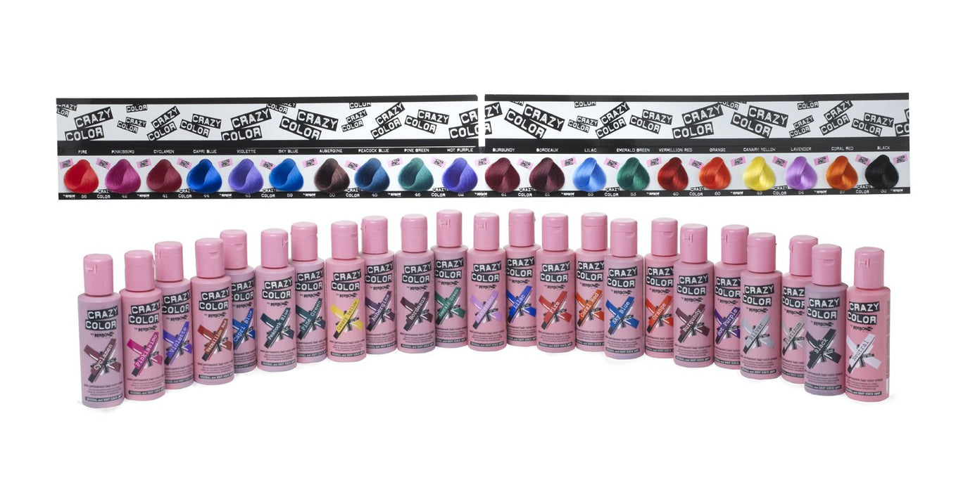 Renbow Crazy Color Semi-Permanent Hair Color Dye pinkissimo 42 - 100 ml, 1 opakowanie (1 x 115 g)