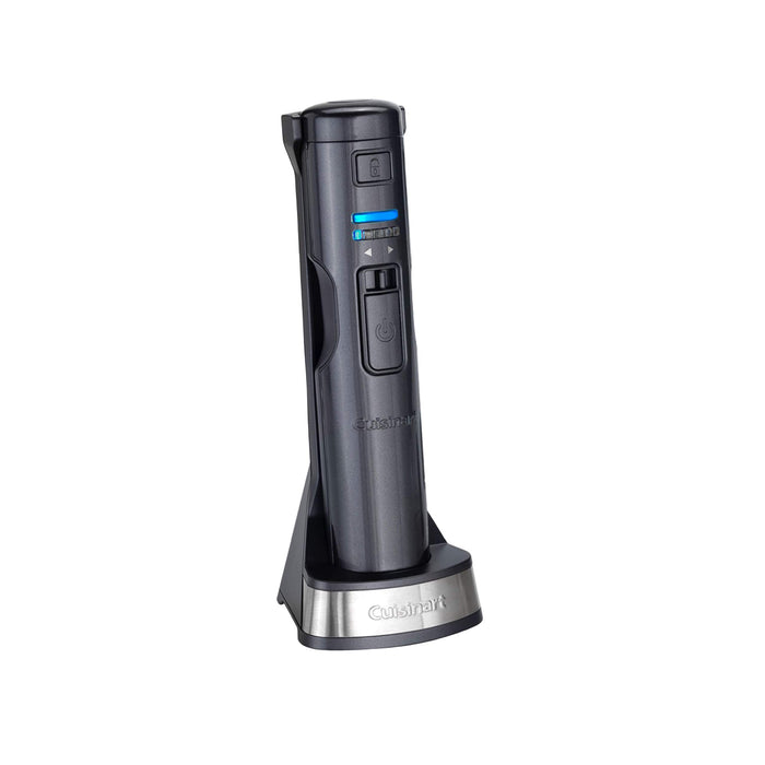 Cuisinart Blender ręczny 3 w 1 z nasadką do rozdrabniania, blender i nasadką do ubijania ze stali nierdzewnej, bezprzewodowy, niebieski, CSB300BE