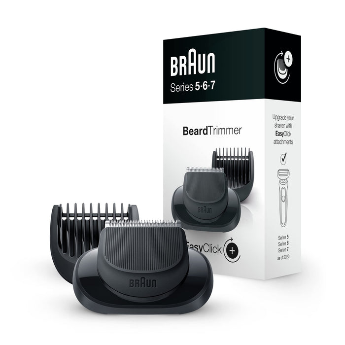 Braun EasyClick Nakładki Do Golarki Elektrycznej Serii 5, 6 i 7, Czarny, 2 nasadki