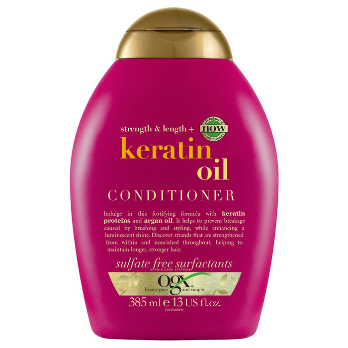 OGX Anti-Breakage Keratin Oil Conditioner, 385 ml