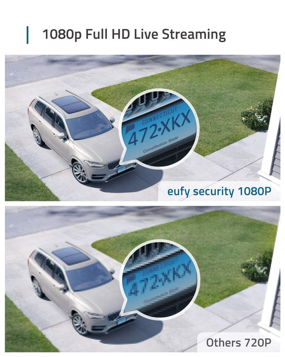 eufy Security eufyCam 2C bezprzewodowa kamera do domowego bezpieczeństwa, wymaga HomeBase 2, 180-dniowej żywotności baterii, kompatybilność HomeKit, 1080p HD, bez miesięcznej opłaty