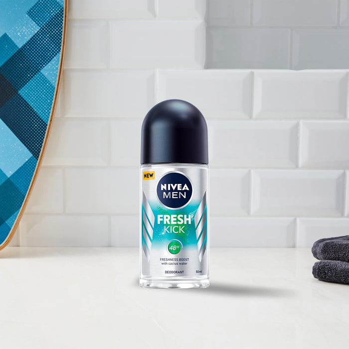 NIVEA Fresh Kick Antyperspirant roll-on, 50 ml