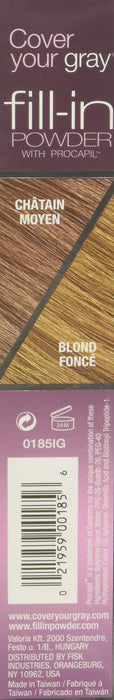 Cover Your Gray Proszek do wypełnienia - dwa odcienie w jednym: Med Brown/Dark Blonde